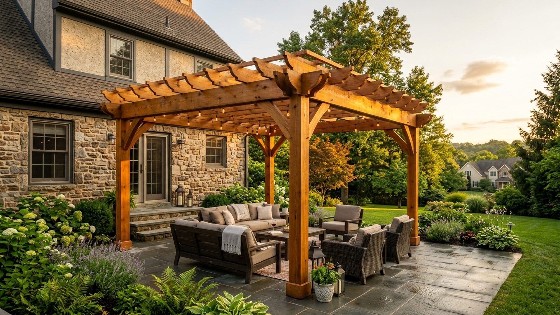 Custom pergola builder Chester County PA — JHL Pergolas